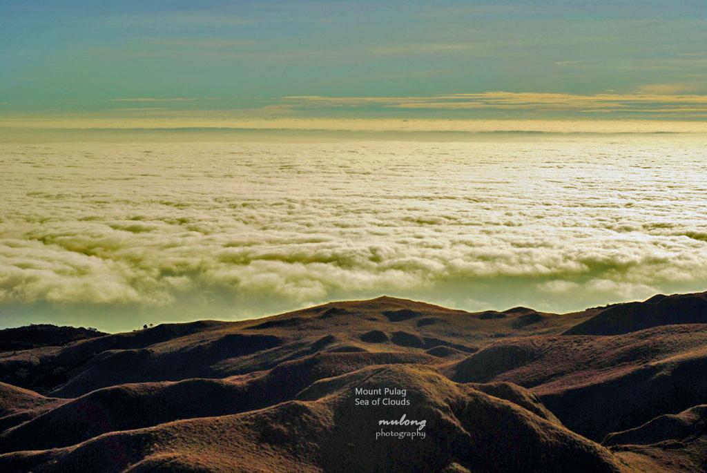 Mount Pulag's amazing sea of clouds.